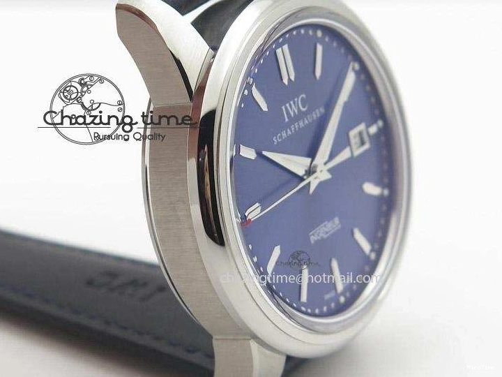 MIROTIME 0208 UrbanChic Ingeniuer St.Laurens SS Blue Dial MK 1:1 Best Edition On Black Leather Strap A 7366